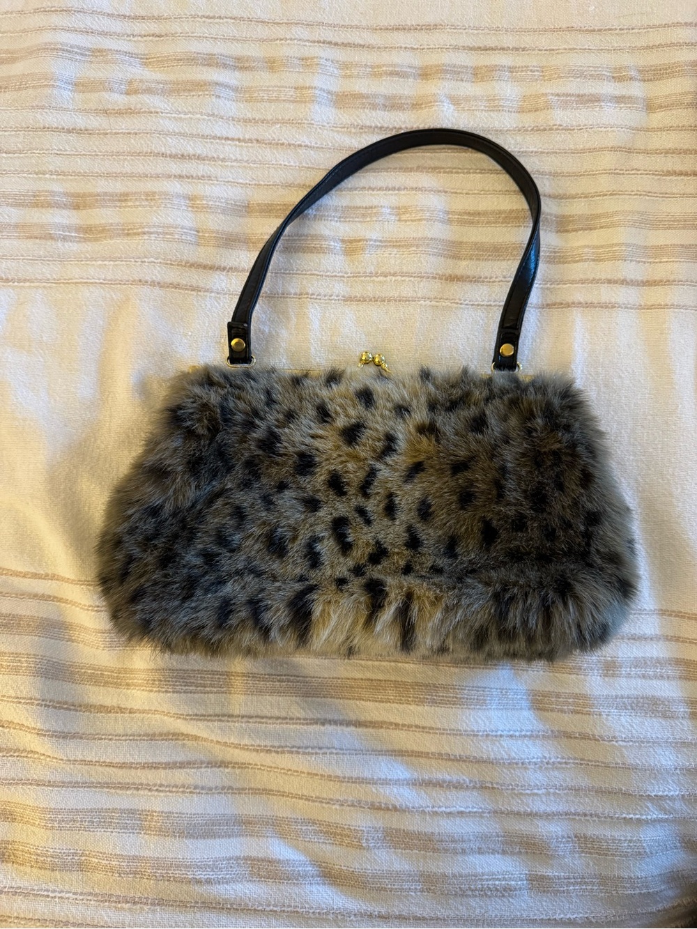 Moda International leopard purse